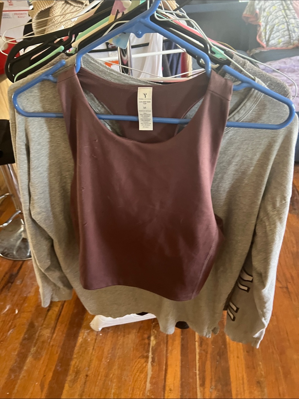 Yogalicious brown Tank Top - Scoop Neck